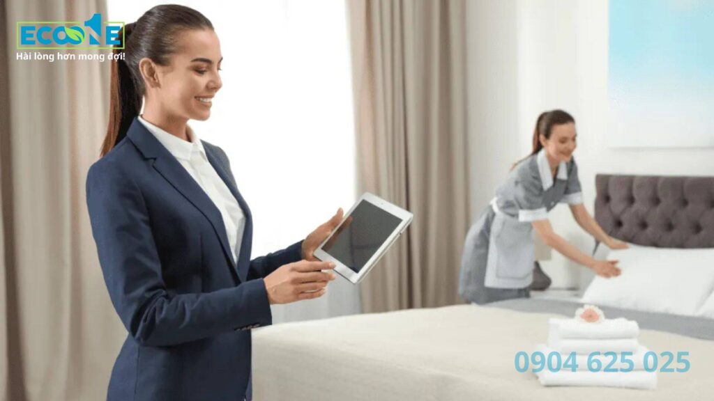 Là một nhân viên Housekeeping, công việc của bạn yêu cầu làm sạch nhiều phòng trong mỗi ca làm việc
